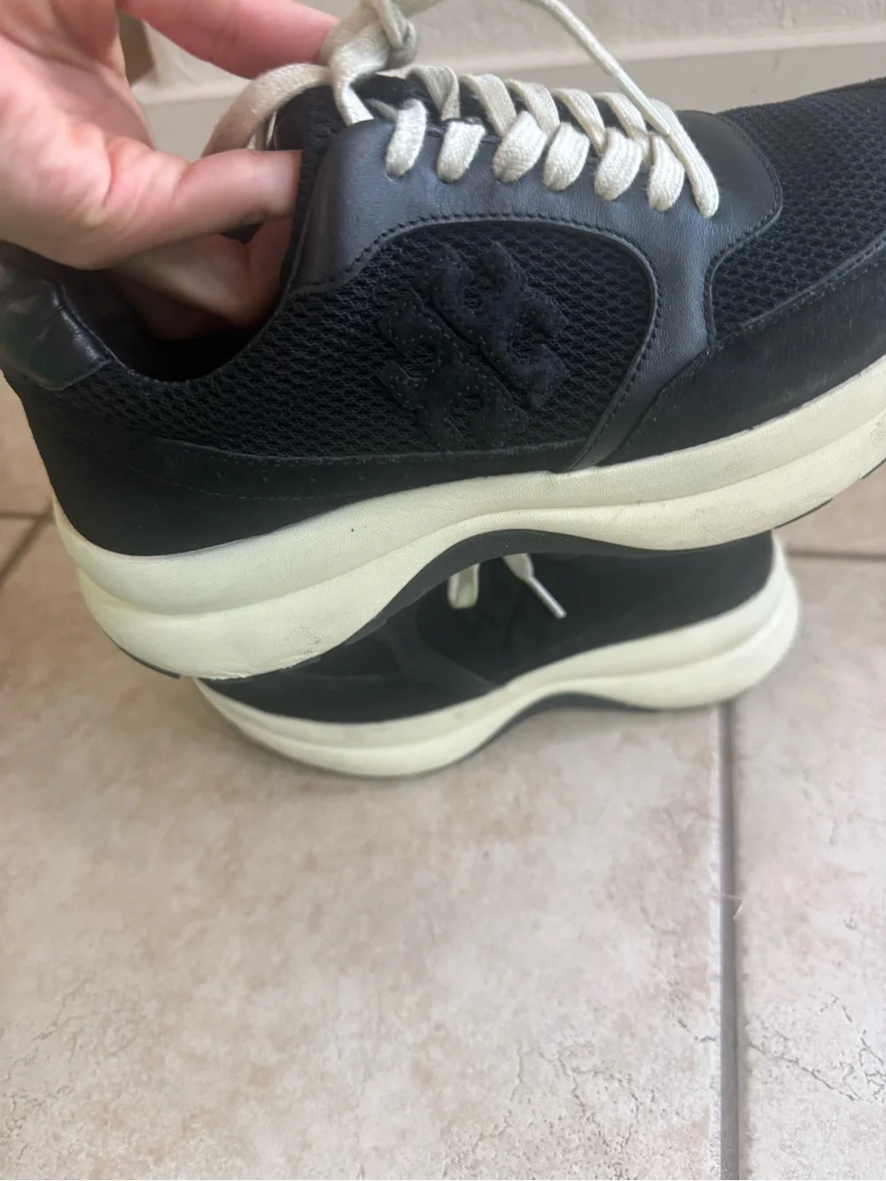 Tory Burch Black Sneakers